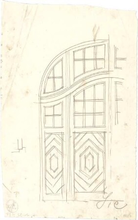 Pfann, Paul; München - Bogenhausen; Villa Jos. Selmayer - Tür (Detail)