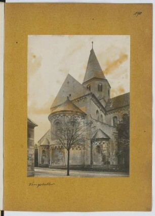 Stiftskirche Sankt Peter und Paul, Königslutter: Ansicht (aus: Skizzen- und Fotoalbum 10)