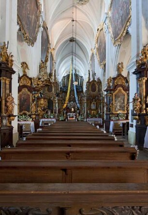 Katholische Kirche Mariä Himmelfahrt und Sankt Johannes der Täufer, Heinrichau, Polen