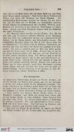 Das Kriegswesen