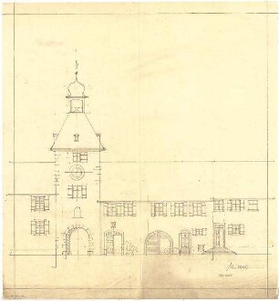 Döllgast, Hans; Marktbreit; Stadtplanung Marktbreit - Ansicht