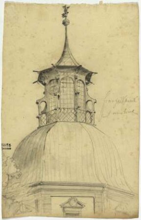 Franziskanerkloster in Innsbruck, Dachhaube mit Laterne