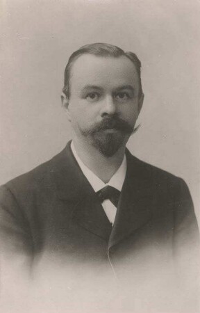 Rektor Max Hübner : Geographentag 1901