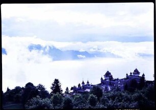 Caux: Caux Mountain House und Genfer See