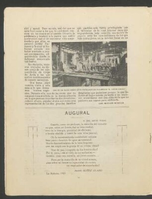 Augural : A una, entre todas.