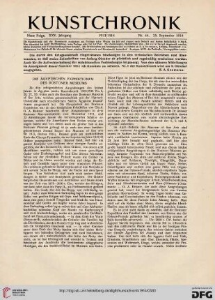 Heft 44 (25. September 1914)