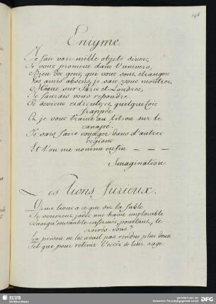 [Text 126: Versrätsel.]