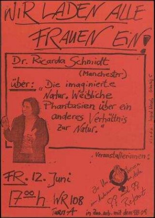 Wir laden alle Frauen ein