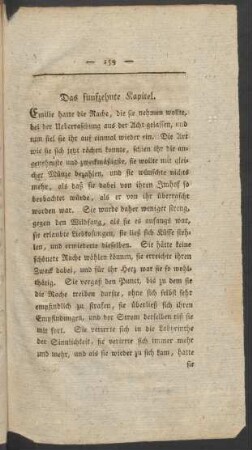 Das funfzehnte Kapitel