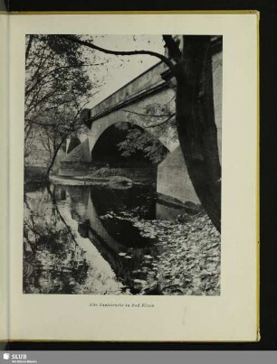 Alte Saalebrücke in Bad Kösen