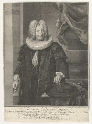 Bildnis des Henricus Petrus Kentzler
