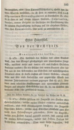 583-590 Von der Aechtheit