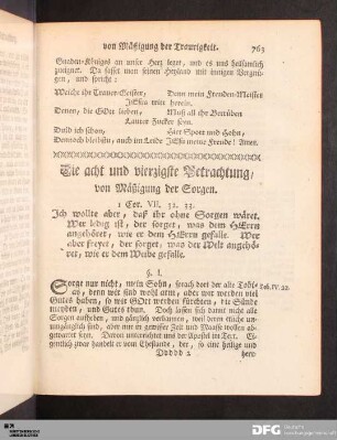 Die acht und vierzigste Betrachtung [...]