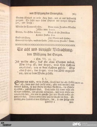 Die acht und vierzigste Betrachtung [...]