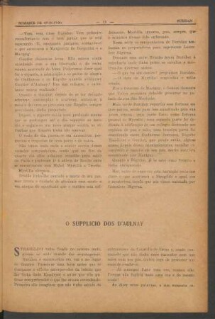 O supplicio dos d'Aulnay