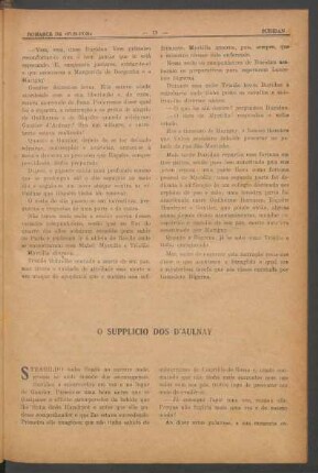 O supplicio dos d'Aulnay