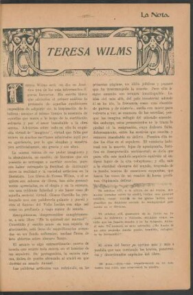 Teresa Wilms