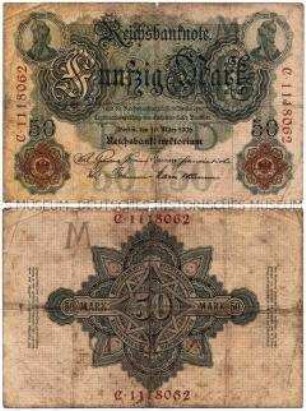 Deutsches Reich, 50 Mark