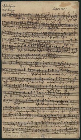 Stimmen [Autograph und mehrere Schreiber] - Mus.3602-E-527a