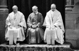 Freiburg: Münster, Weihbischof Gnädinger, Apostolischer Nuntius, Saier