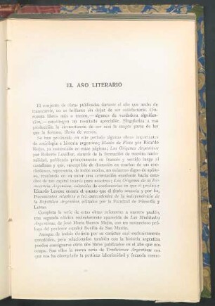 El año literario
