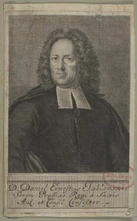 Bildnis des Daniel Ernestus Jablonski