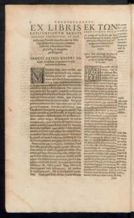 Sancti Patris Nostri Iohannis Chrysostomi Commentarius in Acta Sanctorum Apostolorum.