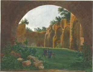 Neureuther, Gottfried von; Rom (Italien); Diokletiansthermen - Perspektive