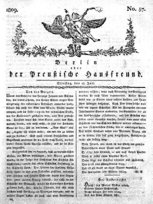 No. 57., 18. Juli 1809