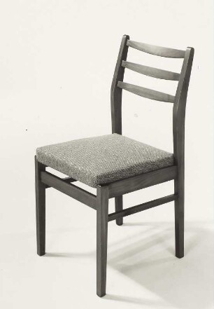 Stuhl mit gepolsterter Sitzfläche (Modell B 27)