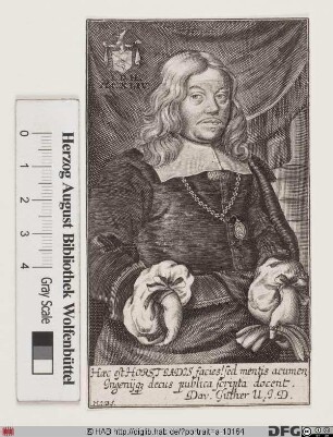 Bildnis Johann Daniel Horst