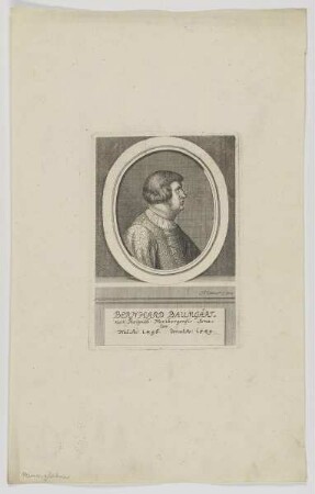 Bildnis des Bernhard Baumgärtner