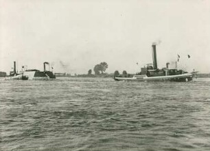 Rheinbrücke Düsseldorf-Neuss, Deutschland, 1926-1928