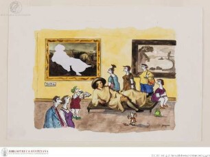 Goethe in der Campagna im Museum