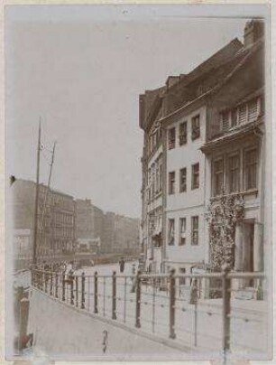 Ohne Titel (An der Friedrichsgracht, Blick auf Roßstraßenbrücke)