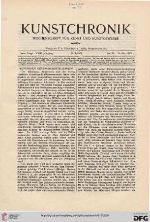 Heft 27 (10. Mai 1912)