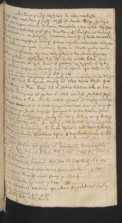 [Angebunden:] 8 Blatt handschriftliche Notizen zur Dissertation.