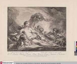 [Venus sur les eaux; Venus auf dem Meer]