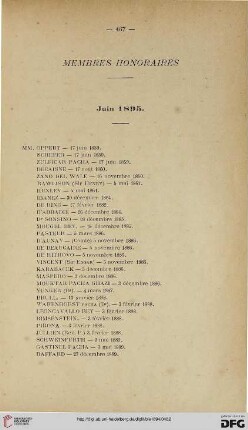 Membres honoraires