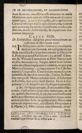 78-86, Caput XXIX - XXXI
