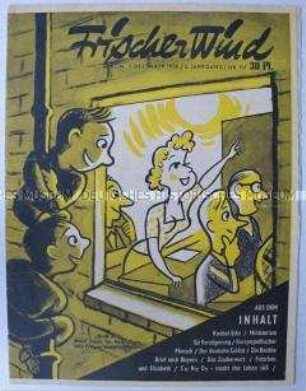 Satirezeitschrift "Frischer Wind" u.a. zu Alltagsproblemen in der DDR