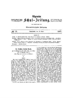 Dr. Christian Gottlob Barth : (Schluß)