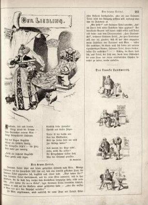 "Der Liebling" "Der kranke Landwirth"