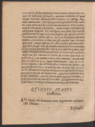 Quintus Status.