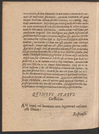 Quintus Status.