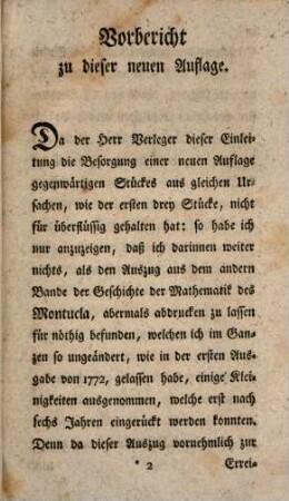 Einleitung zur mathematischen Bücherkentnis. 1,4, 1. 1772/81, St. 4 = Neue Aufl.