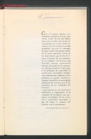 [Sobre literatura]