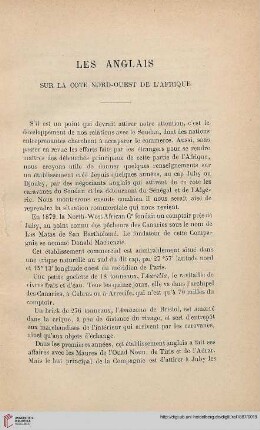 5.1887 = Année 6: Les anglais sur la côte Nord-Ouest de l'Afrique