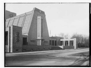 Krematorium Ohlsdorf (Hamburg-Ohlsdorf): Gebäudeansicht : SchumacherWV Nr. 280