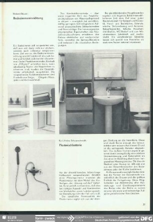 Badezimmereinrichtung : VIII. Kunstausstellung der DDR